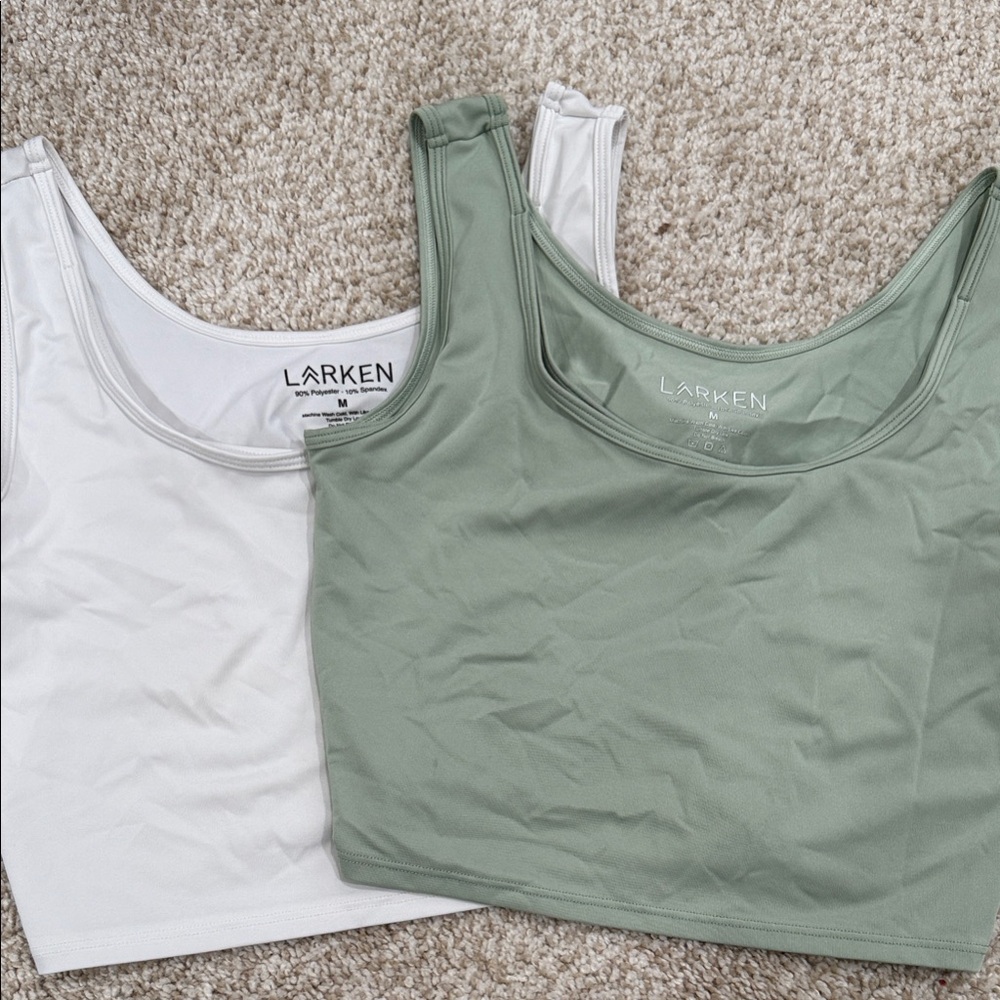 Larken Women's Intimates & Sleepwear Bras - White and Green